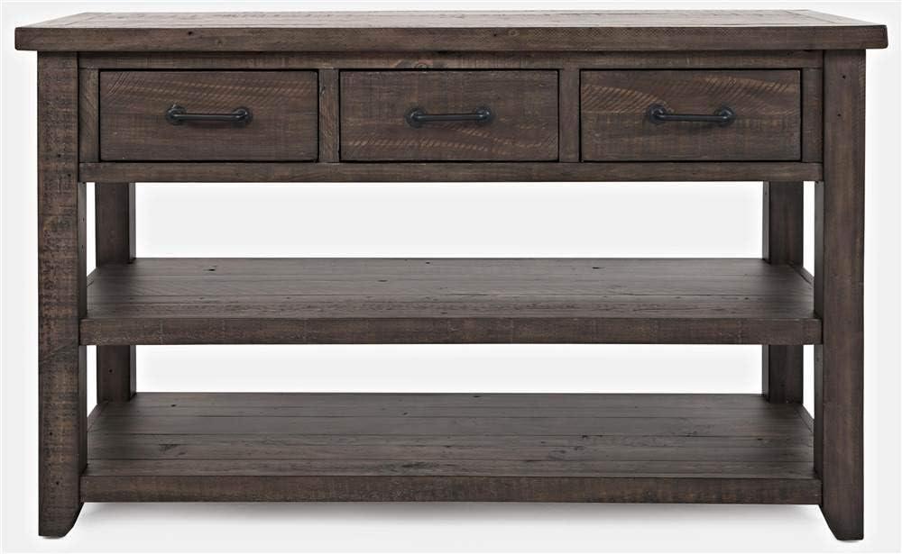 Jofran, Inc. Madison County Harris 3 Drawer Console - Barnwood