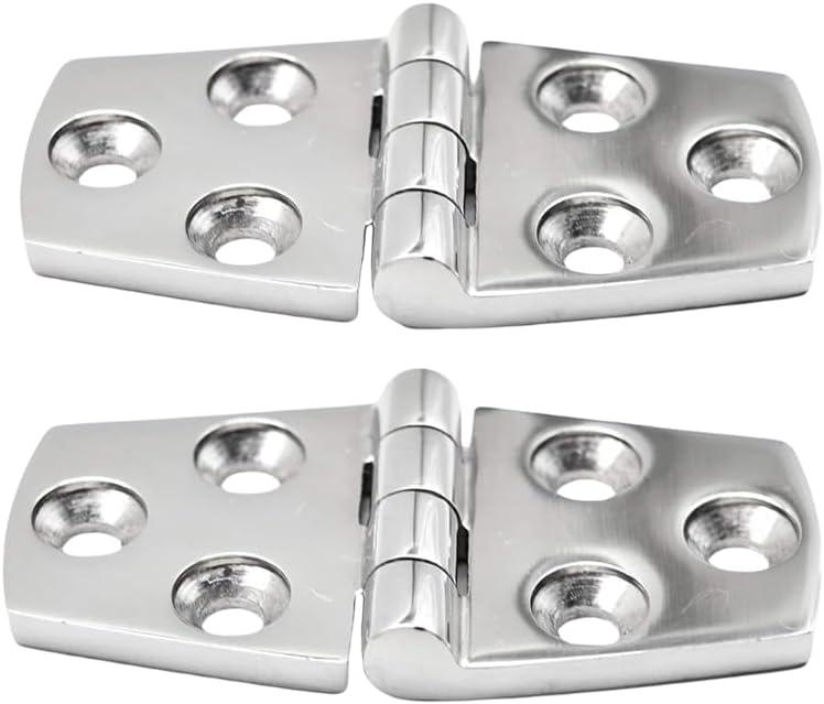 Marine City Pair of Stainless-Steel Marine Hatch Strap Hinge7-1/4" 1-5/8"