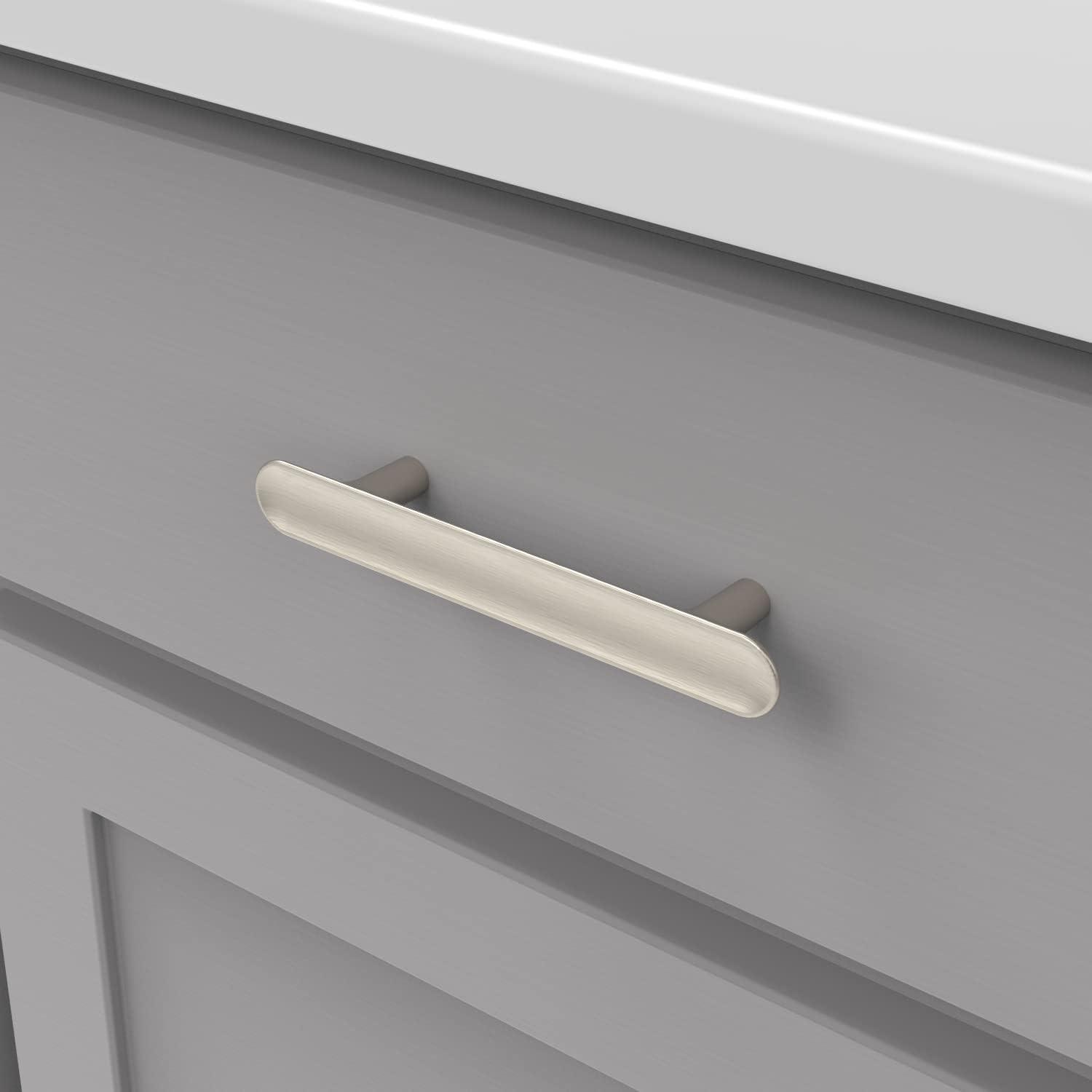 Hickory Hardware Maven Kitchen Cabinet Handles, Solid Core Drawer Pulls for Cabinet Doors, 3-3/4" (96mm)