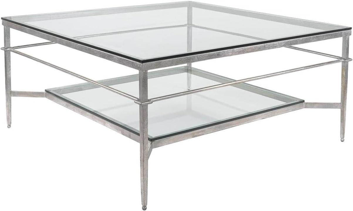 SAFAVIEH Couture Mieka Glam Metal Coffee Table, Silver