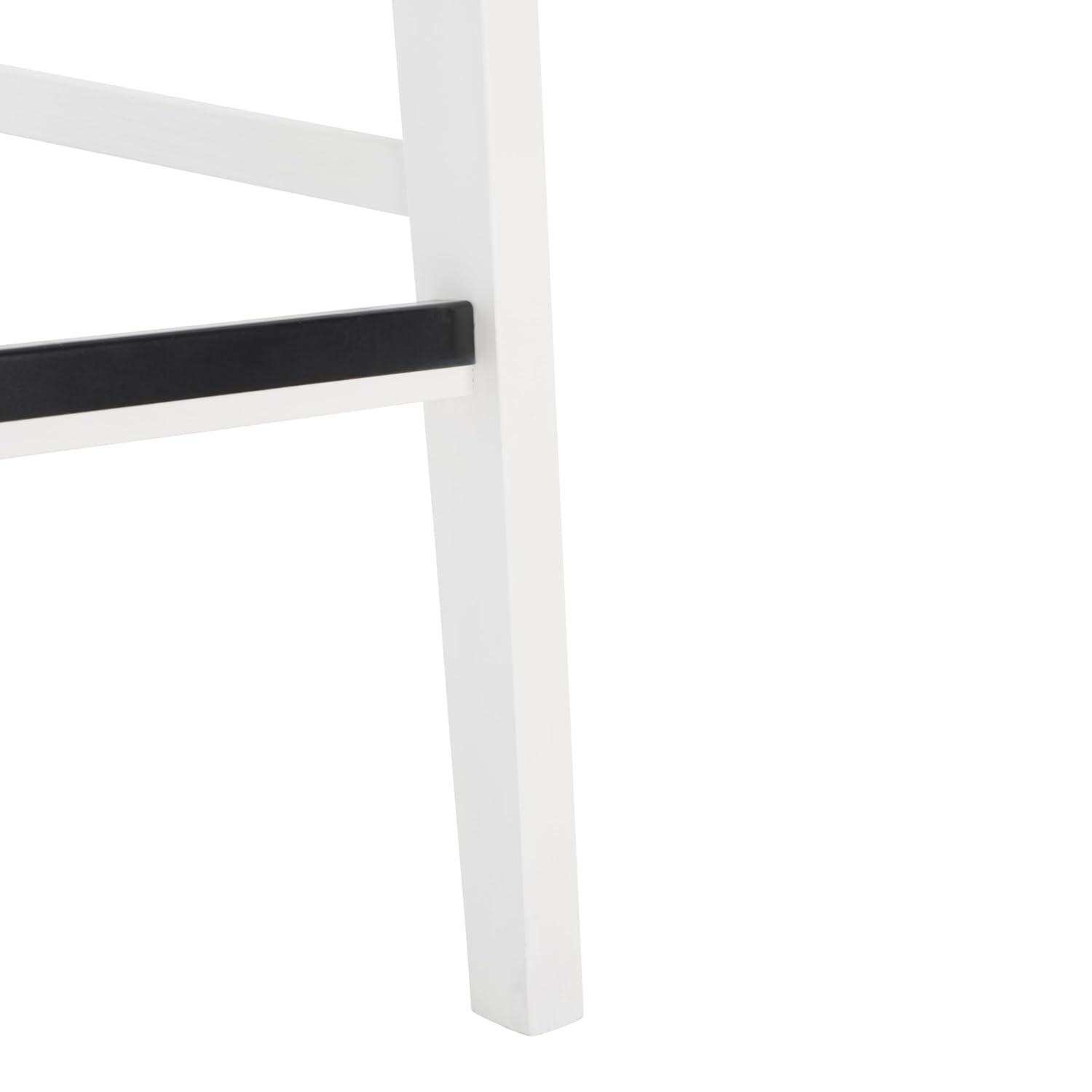Hattie French Cane Barstool - SFV4140 - White/Natural - Safavieh Couture