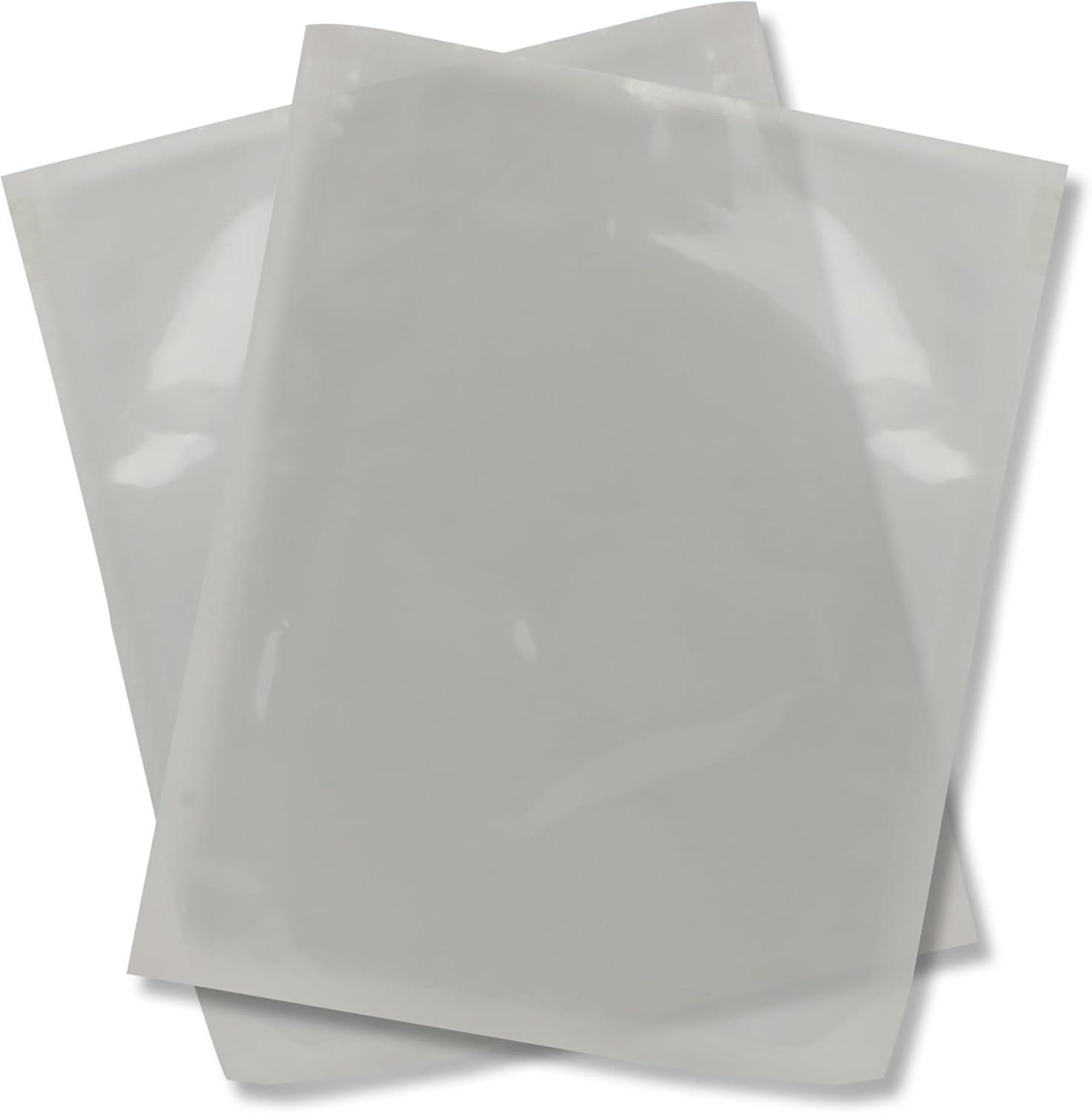 Clear Rectangular Leak Resistant Vacuum Sealer Bags, 6" x 9"