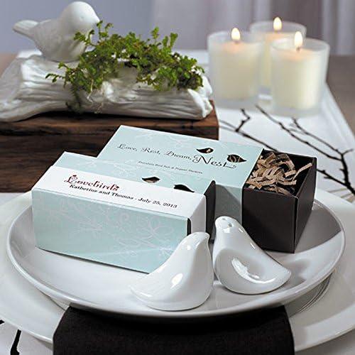 Weddingstar White Love Bird Salt And Pepper Shaker Wedding Favors