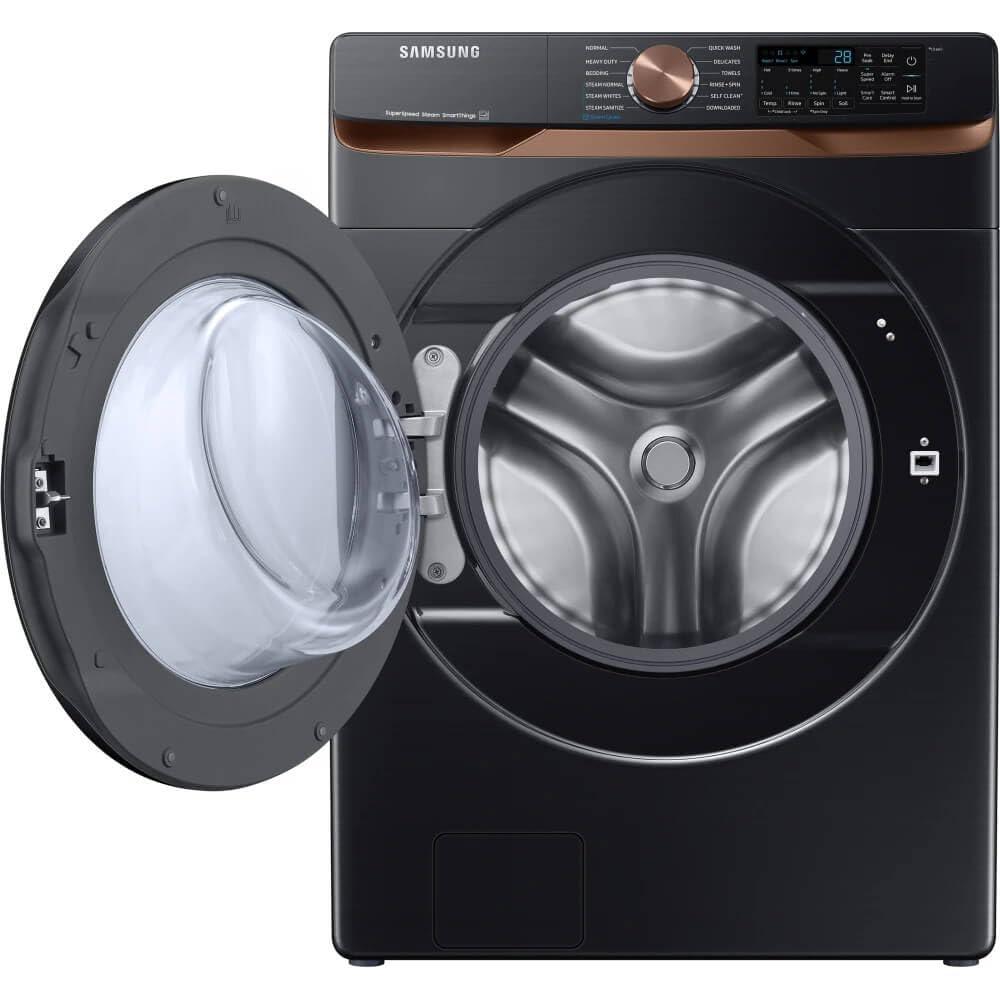 Samsung 5.0 cu. ft. Extra Large Capacity Smart Front Load Washer with Super Speed Wash and Steam