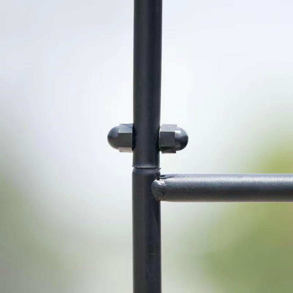 Metal Garden Arch 7.8ft High X 4.5ft Wide Garden Arbor for Various Climbing Plant Outdoor Garden Lawn Backyard Wedding Arch Party Decoration Archway