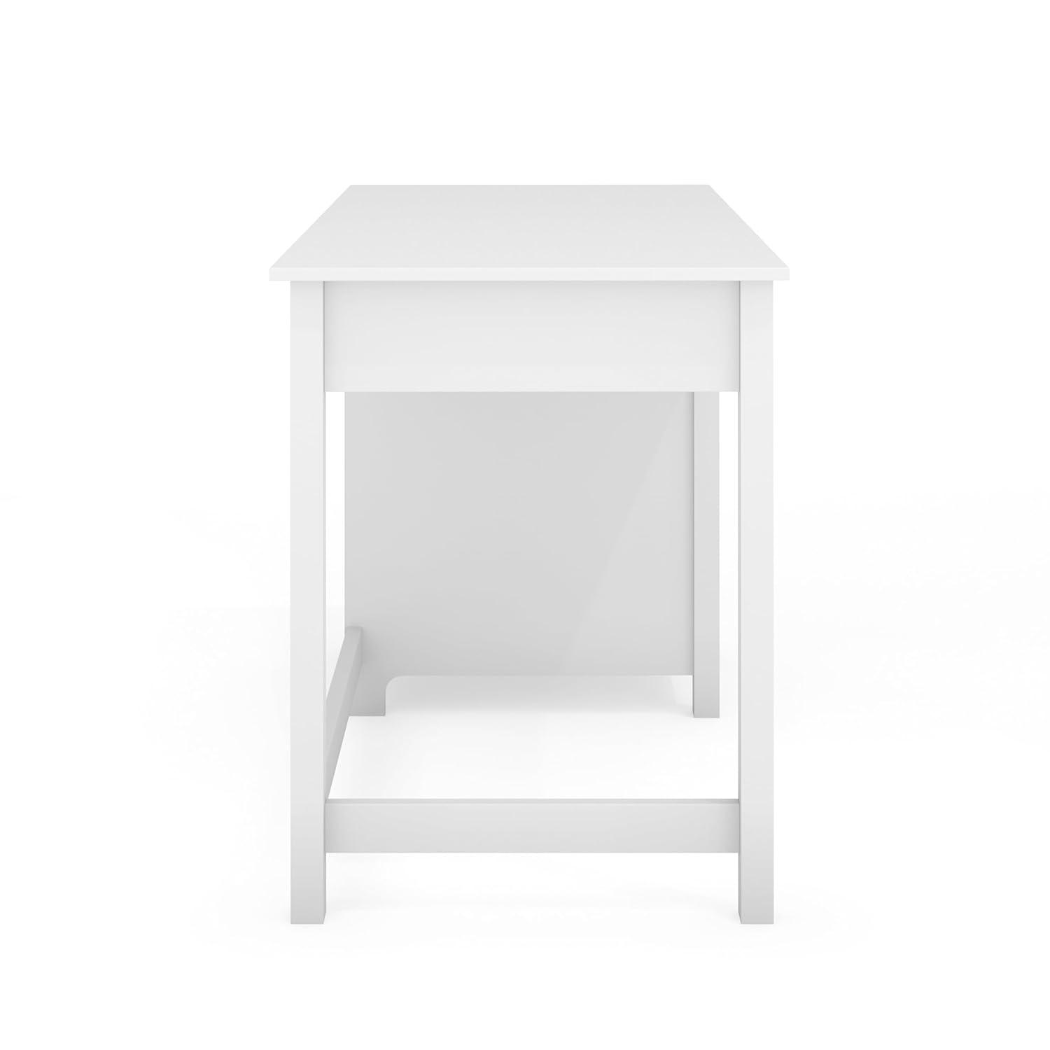 Martha Stewart Martha Stewart Hutton Shaker Style Home Office Desk With 2 Side Drawers