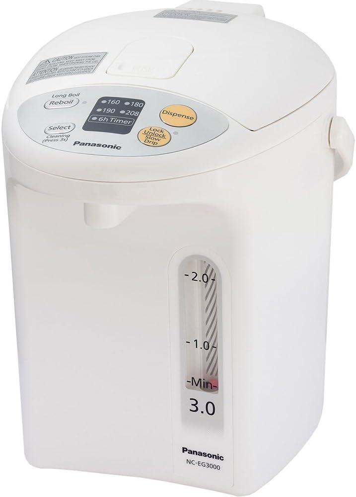 Panasonic® 3.17-Qt. Thermo Pot in White