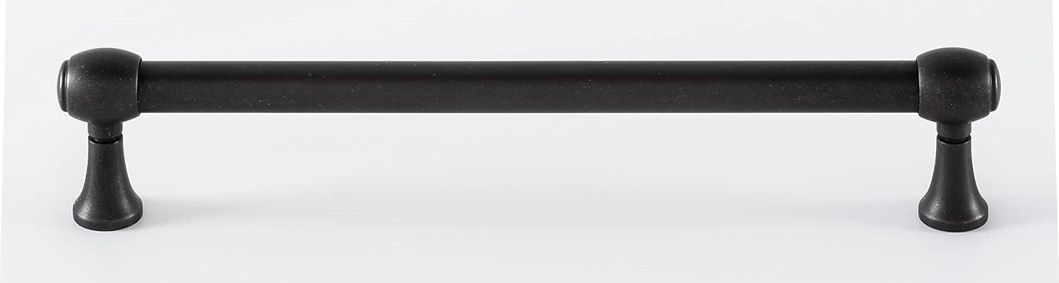 Alno A980-6 Royale 6" Center To Center Solid Brass Traditional Cabinet Handle / Drawer