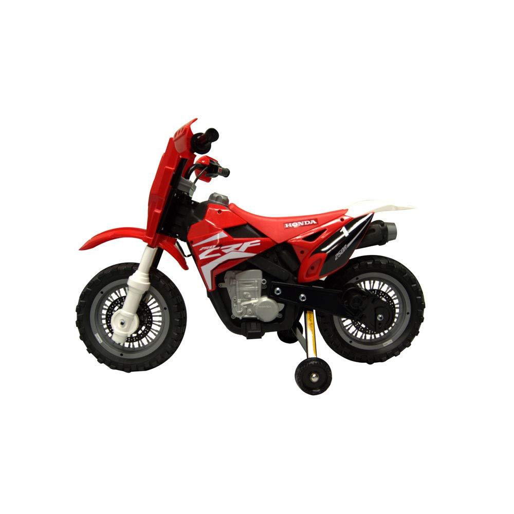 Best Ride On Cars Honda CRF250R Toddler Kids Electric 6V Toy Dirt Bike, Red
