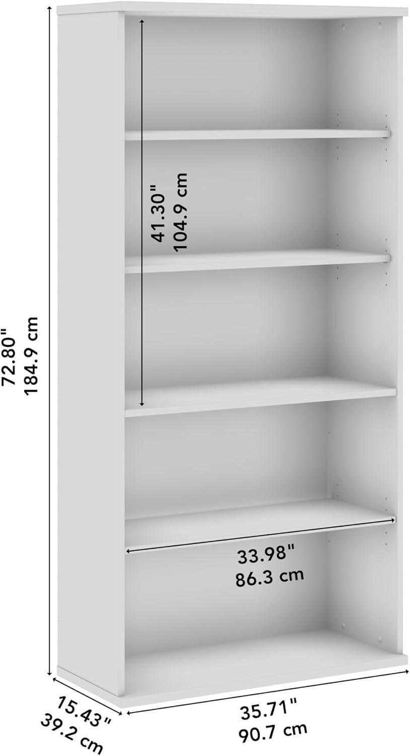 Studio C 73" H x 36" W Bookcase