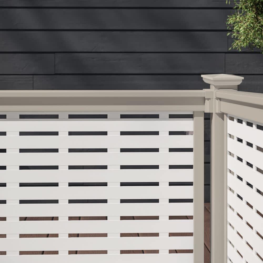 Barrette Outdoor Living 39" H x 4" W Clay Vinyl Post Sleeve