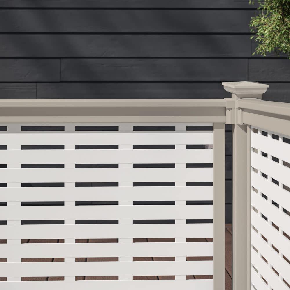 Barrette Outdoor Living 39" H x 4" W Clay Vinyl Post Sleeve