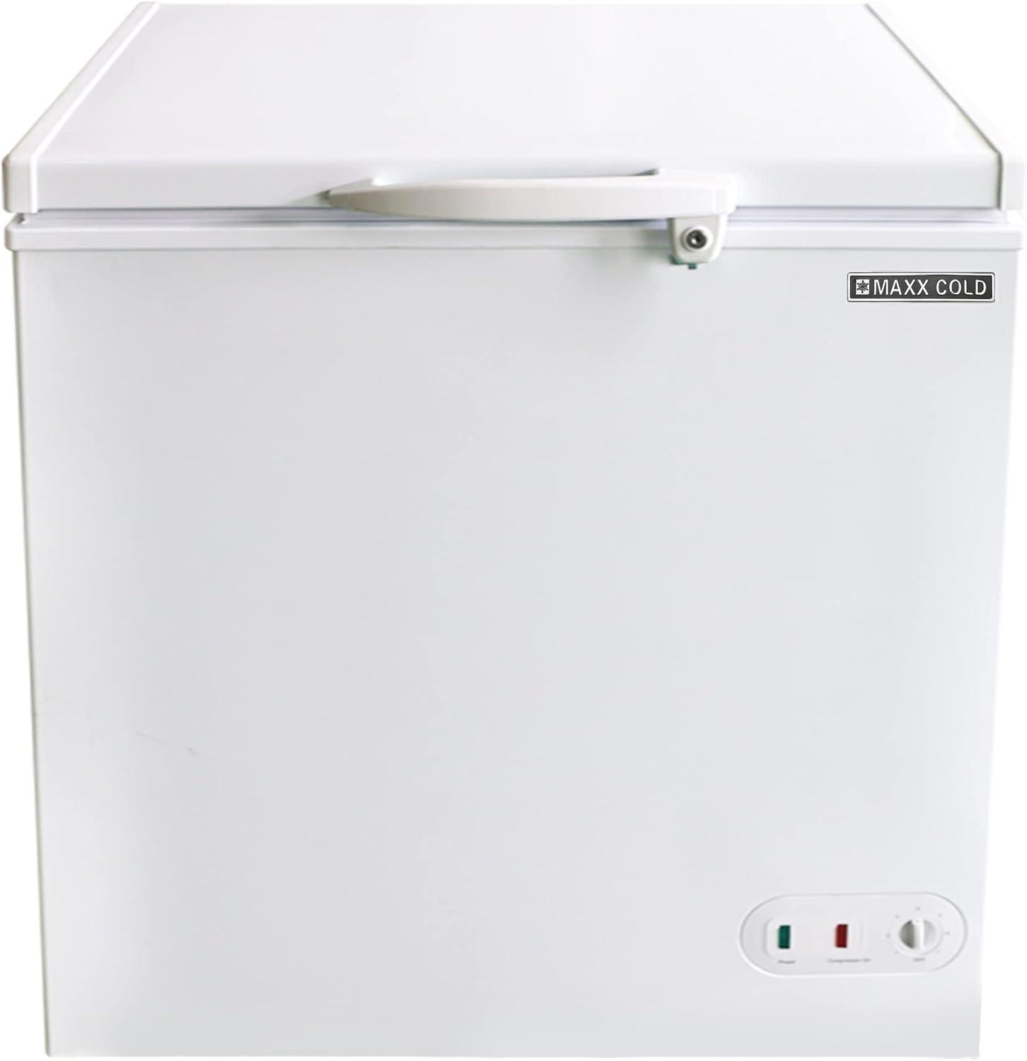 Maxx Cold 30.4" Compact Solid Top Chest Freezer - 5.2 Cu Ft