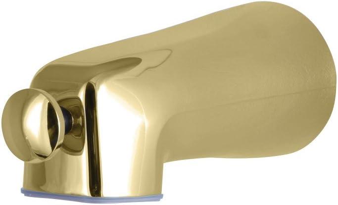 Kingston K1263A2 Universal Fits Tub Spout with Front Diverter, Polished Brass