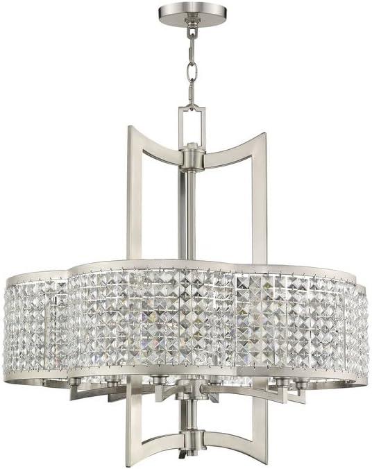 Livex Lighting Grammercy 6 - Light Chandelier in  Winter Gold