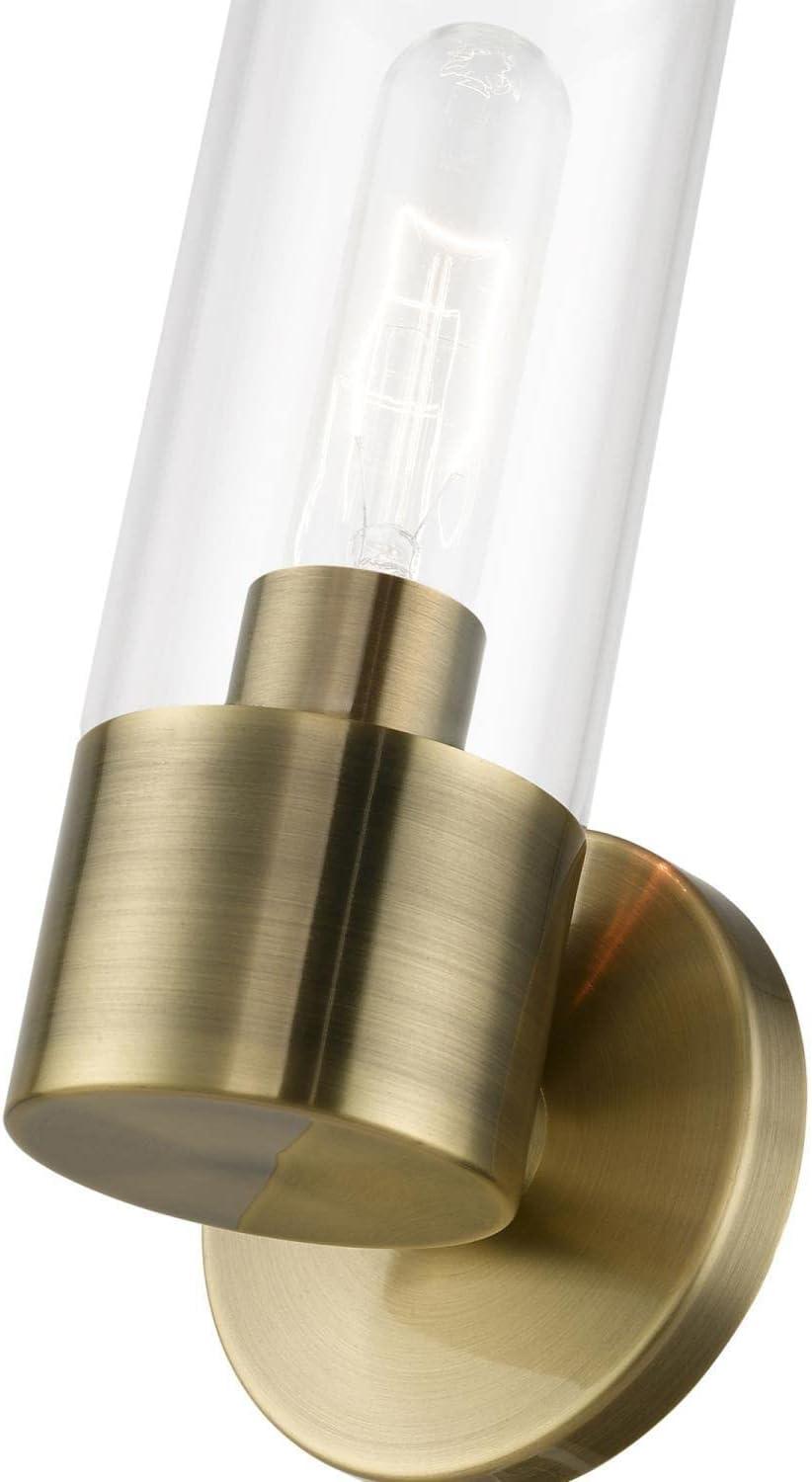 Livex Lighting Banca 1 - Light Sconce in  Antique Brass