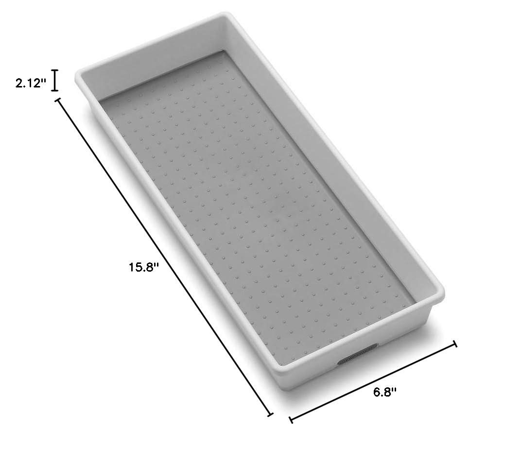 Madesmart White Plastic Large Organizer Bin