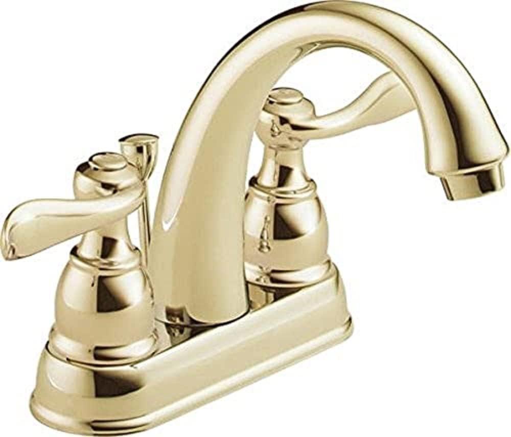 Windemere Centerset Bathroom Faucet with Drain Assembly, 2-handle Bathroom Sink Faucet