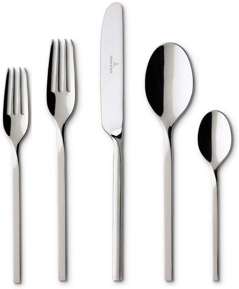 Villeroy & Boch New Wave 64 Piece Flatware Set, Service for 12