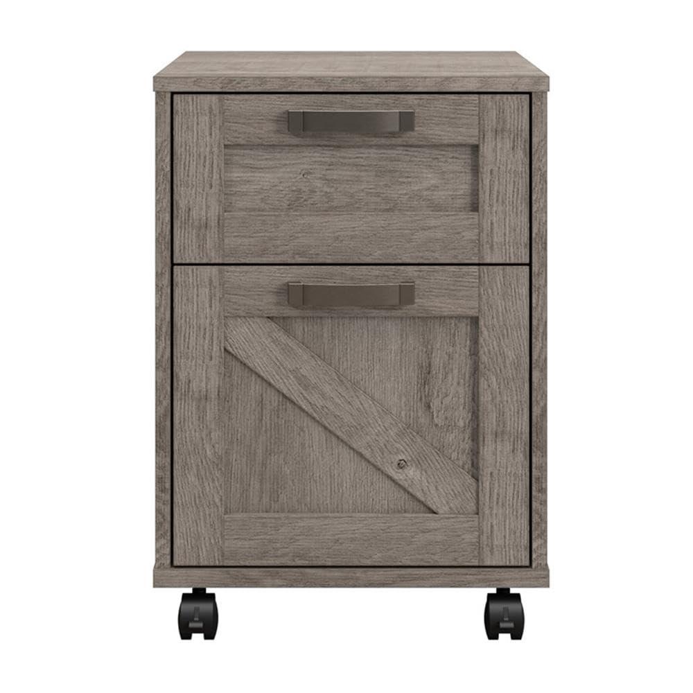 Cowden 16"W 2 -Drawer Mobile Vertical Filing Cabinet