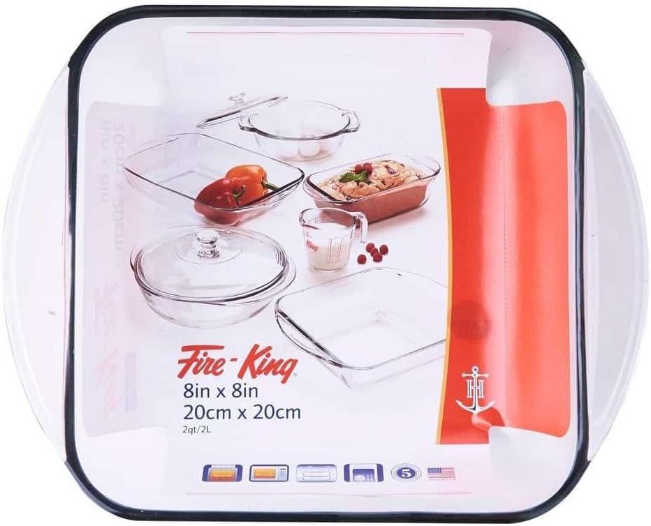 Anchor Hocking 8" x 8" Glass Cake Pan