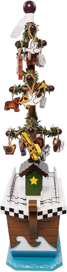 Kurt Adler Kurt Adler 21-Inch Noah's Ark Table Piece