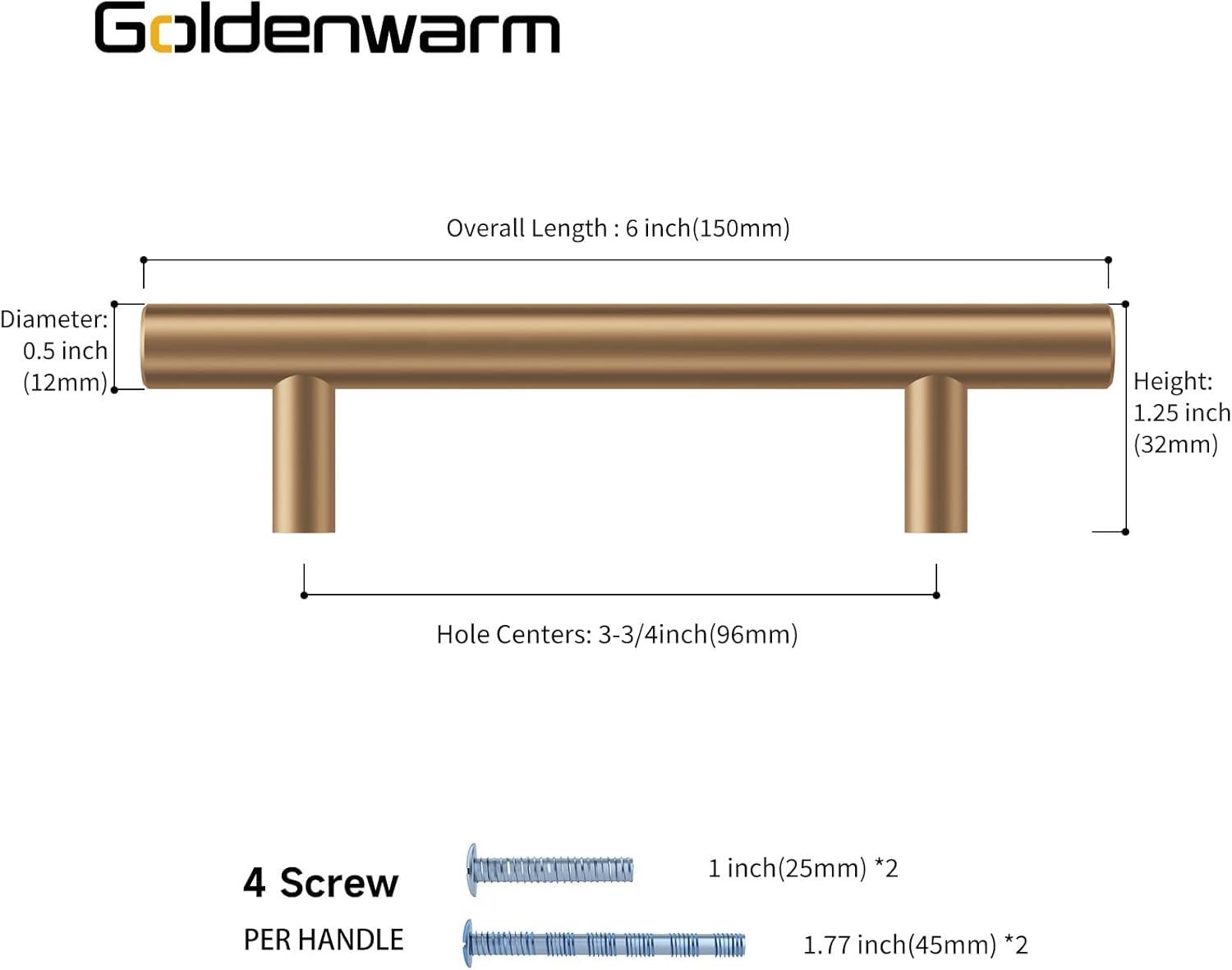 Bar Pulls Kitchen Cabinet Handles, Drawer Pulls for Cabinet Doors,