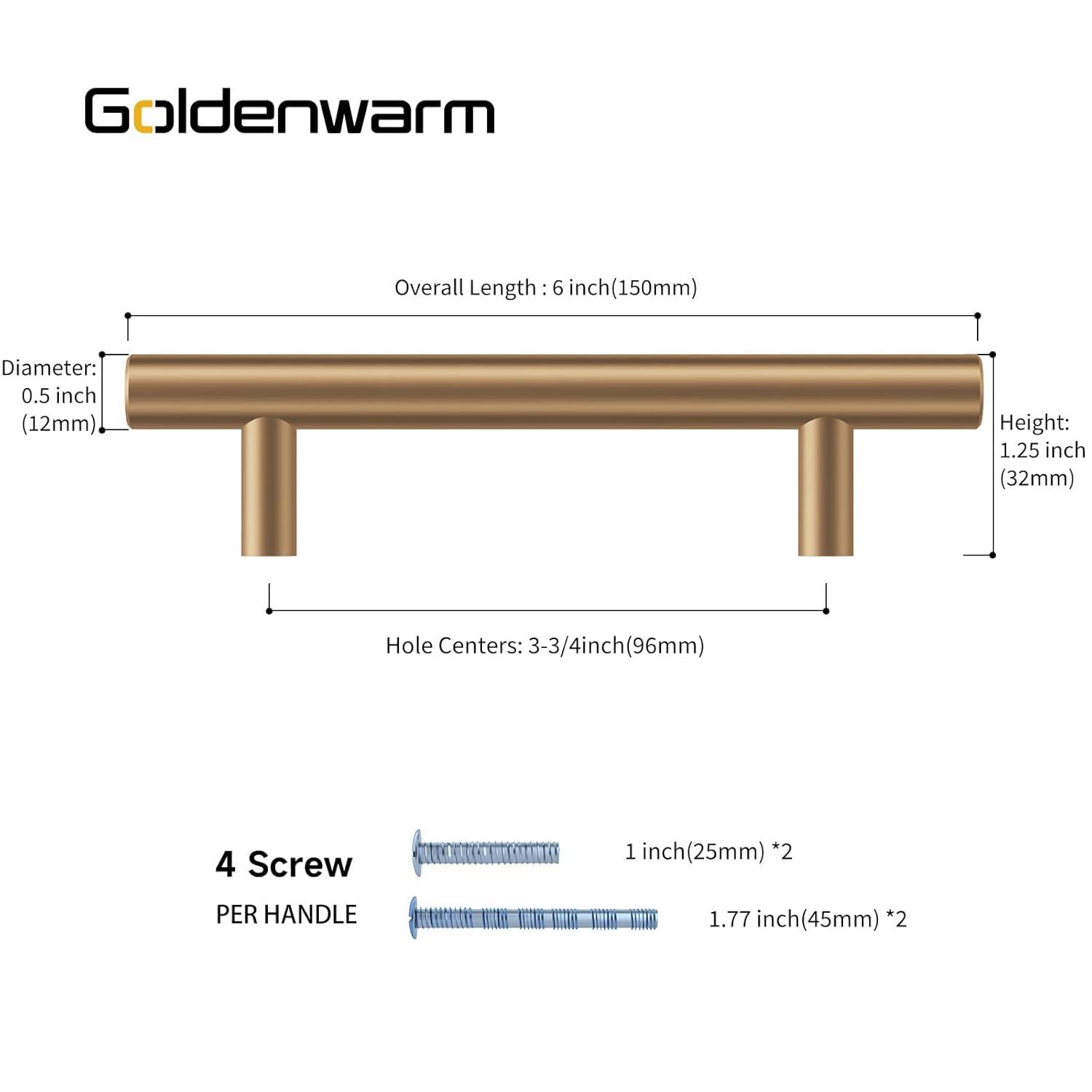 Bar Pulls Kitchen Cabinet Handles, Drawer Pulls for Cabinet Doors,