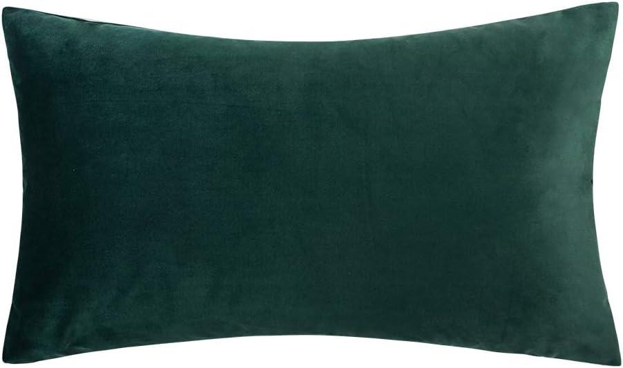 Christmas Decor Textured Velvet Pillow Cover