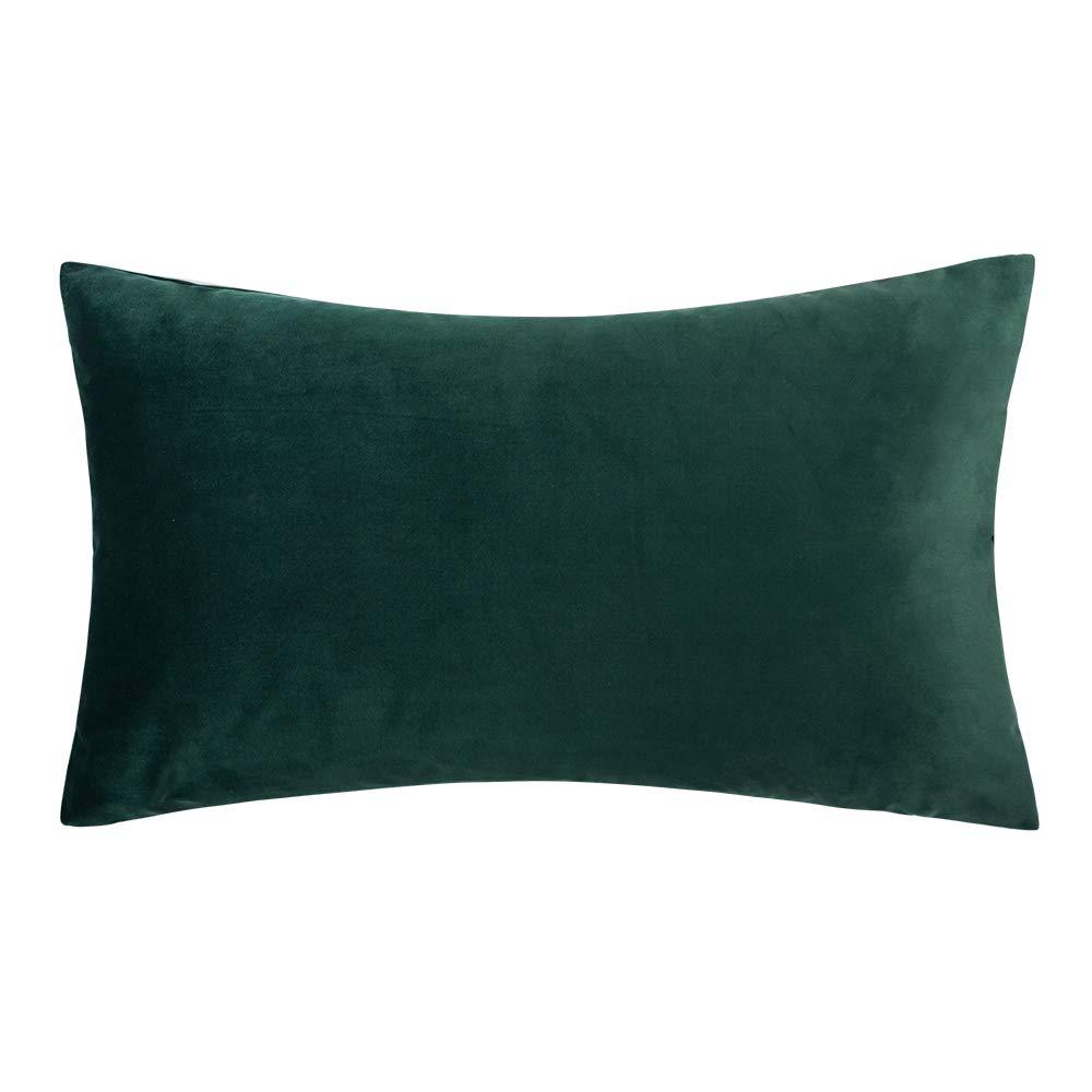 Christmas Decor Textured Velvet Pillow Cover