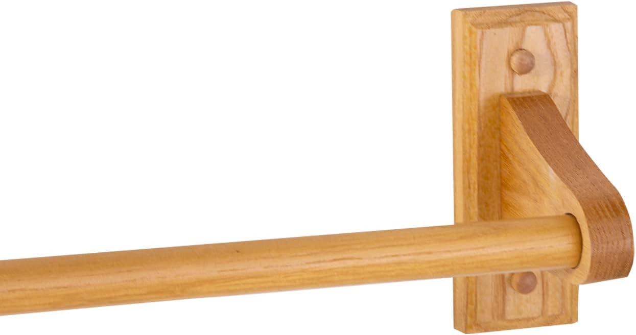 Dalton 32'' Wood Wall Towel Bar