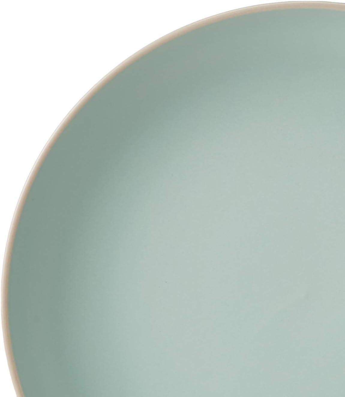 Matte Teal Ceramic 12-Piece Dinnerware Set, Service for 4