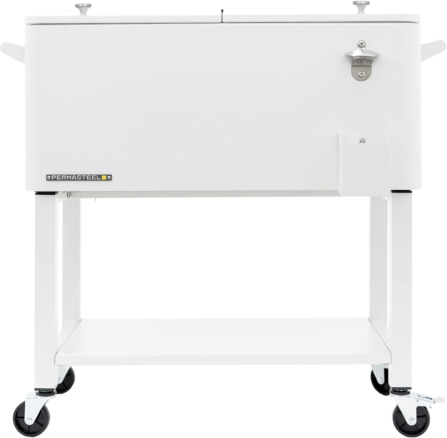 Permasteel 80-Qt Outdoor Patio Cooler with Removable Basin