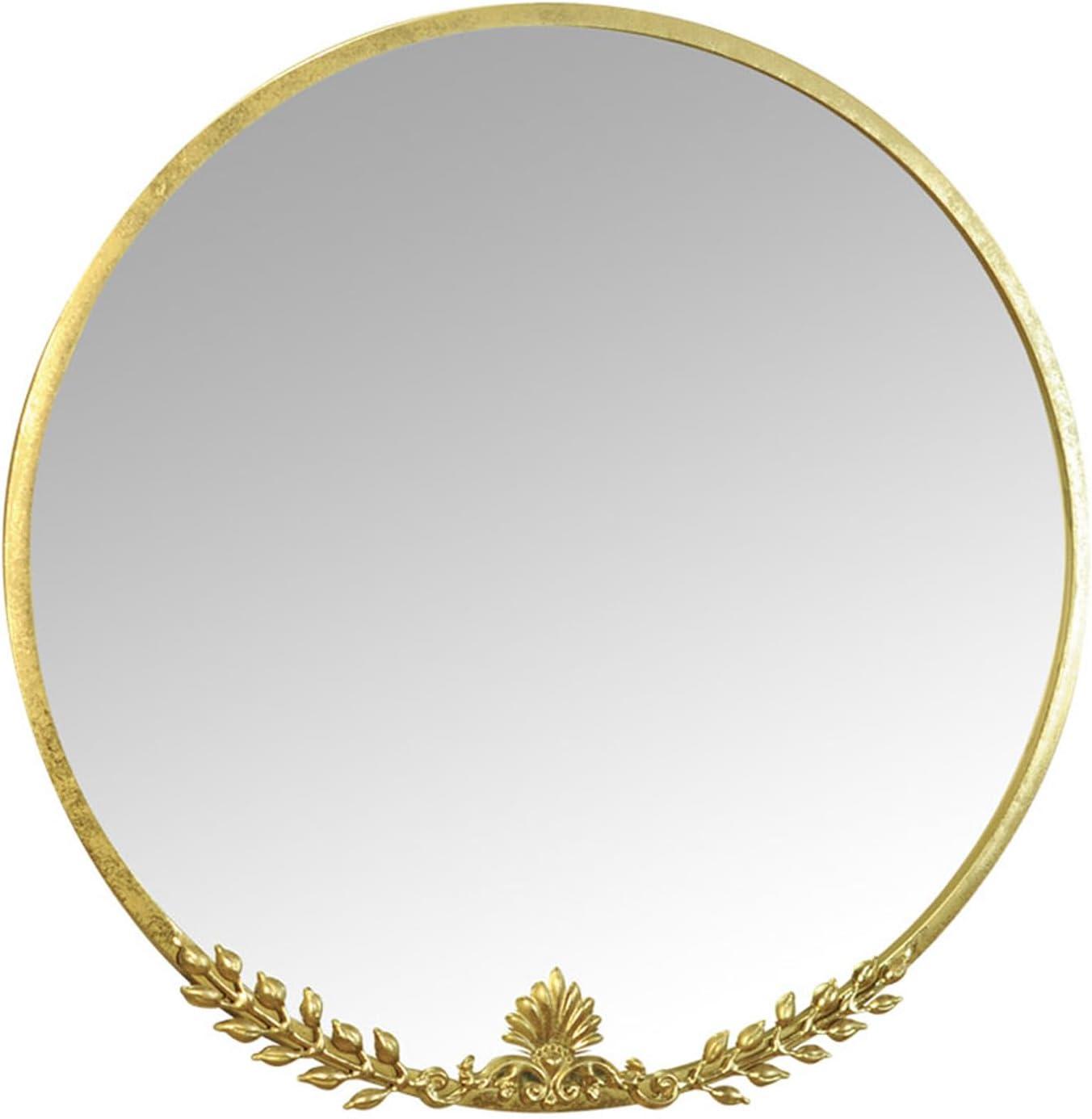 Beautiful Round Ornate Gold Frame Mirror 24" by Drew Barrymore