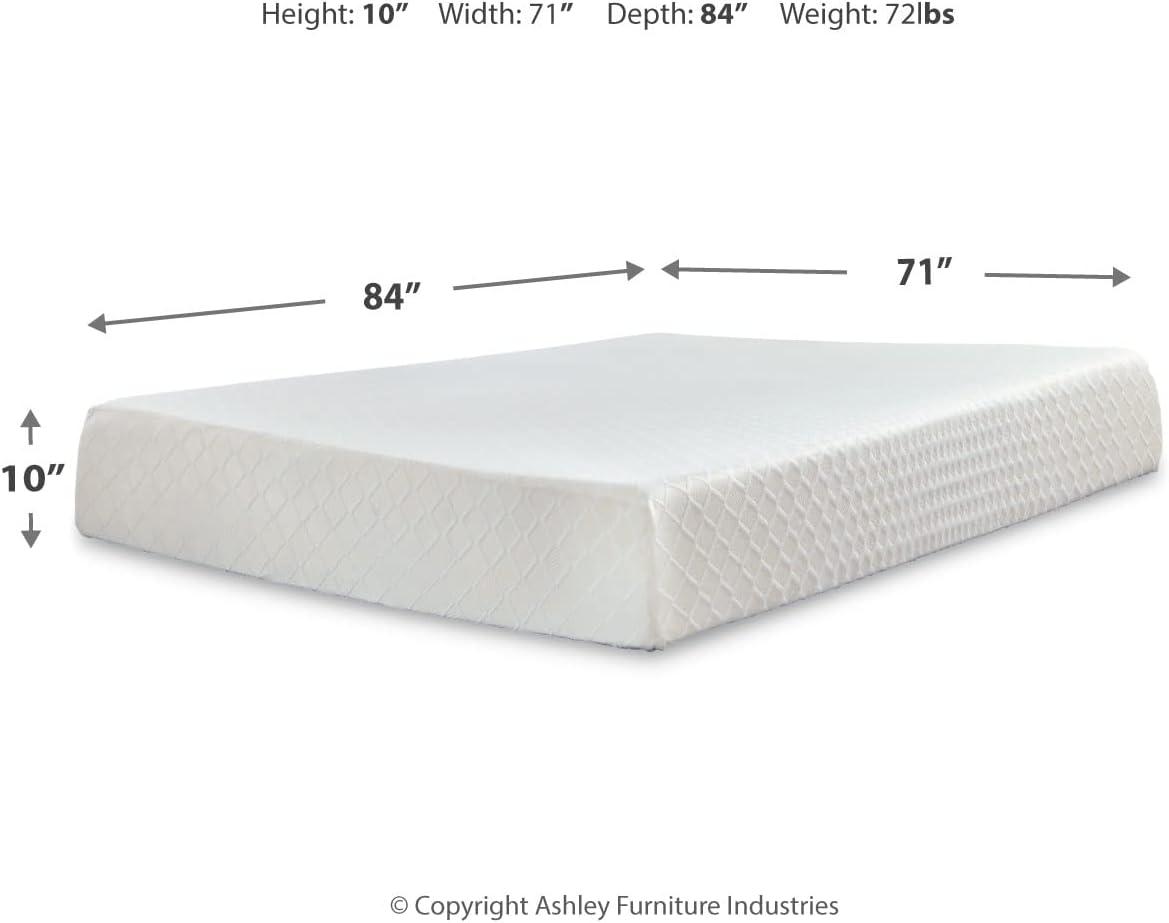 Chime 10" Firm Memory Foam Mattress