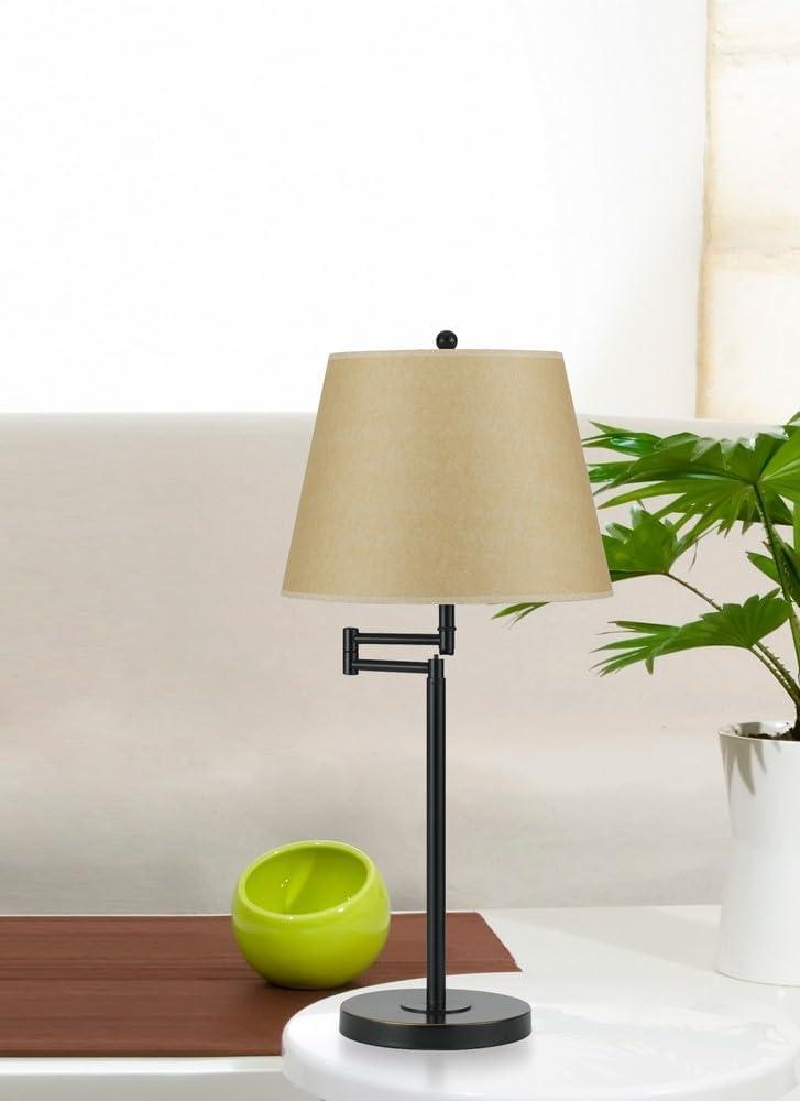 BO-2077TB-DB-Cal Lighting-Andros - One Light Swing Arm Table Lamp