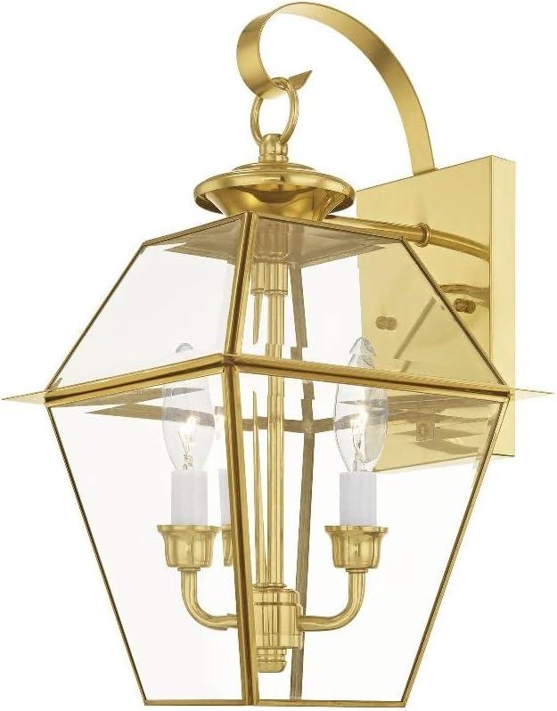 Livex Lighting Westover 2 - Light Wall Light in  Antique Brass