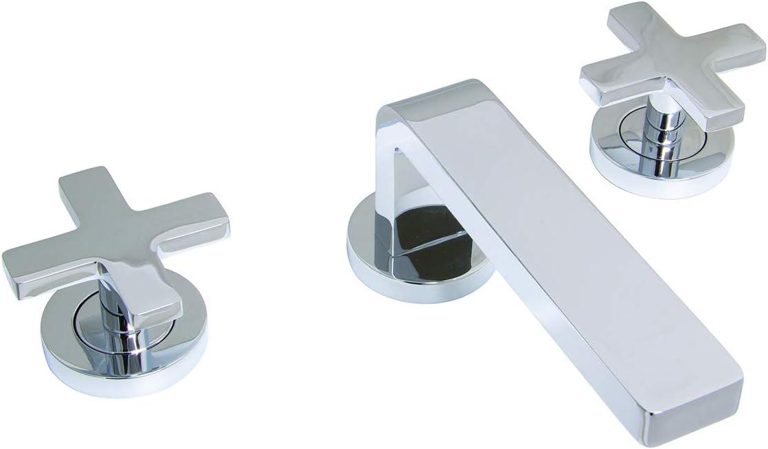 Vector Widespread Bathroom Faucet with Drain Assembly