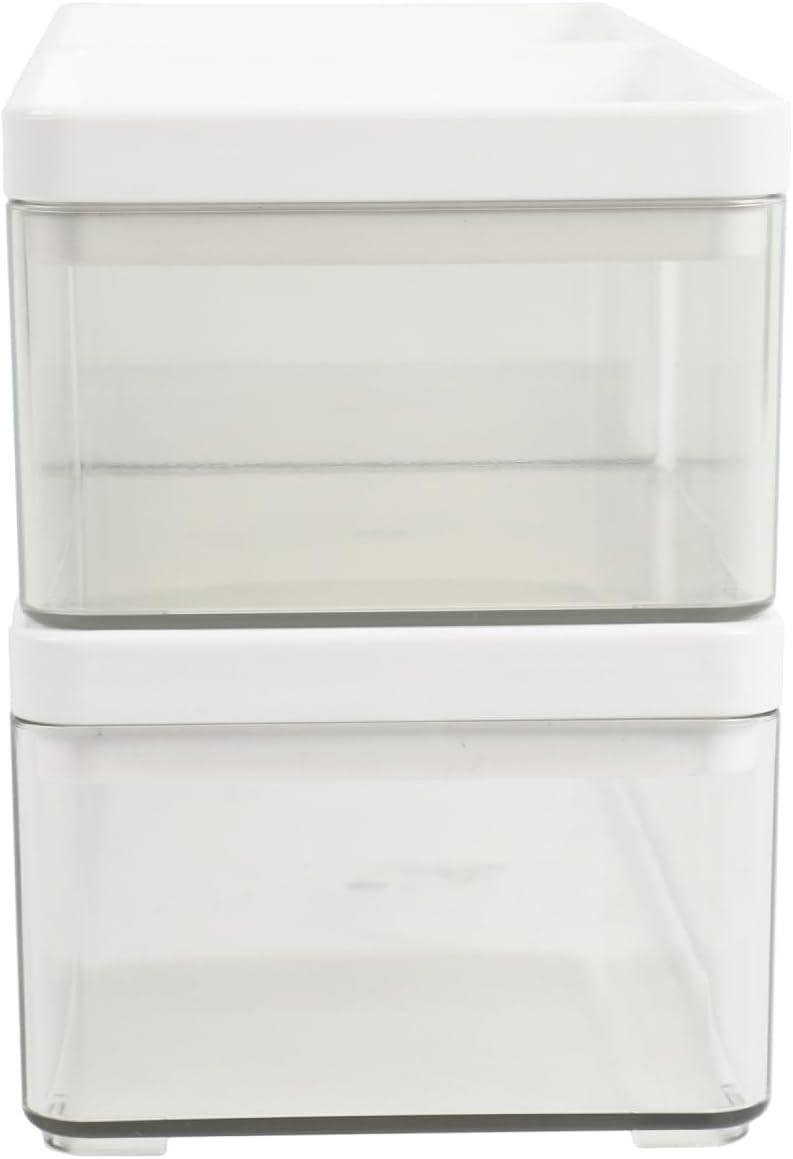 Thomas Martha Stewart Stackable Plastic Storage Box with Plastic Lids