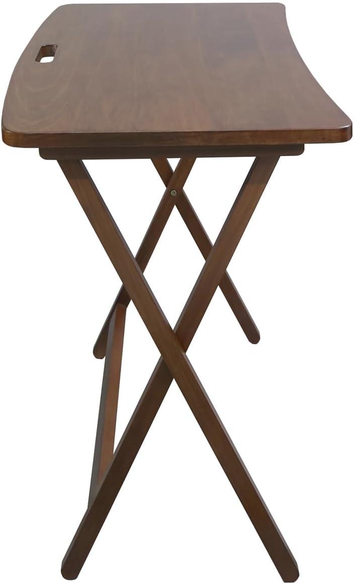 Arizona Folding Table with Solid American Gum - Walnut