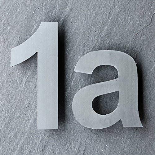 ModernStainlessHardware 6'' H Stainless Steel House Number