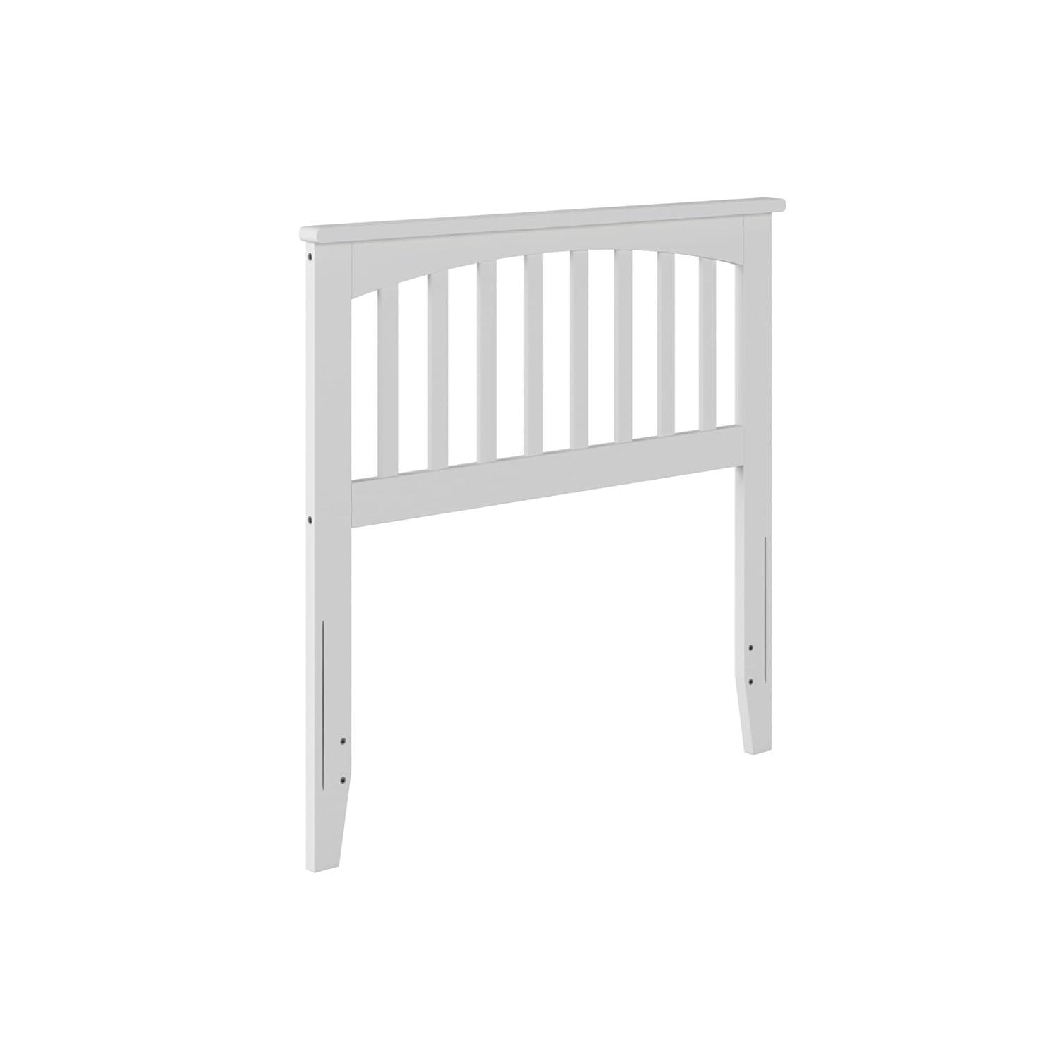 AFI Furnishings Mission Queen Headboard with Turbo Charger in White