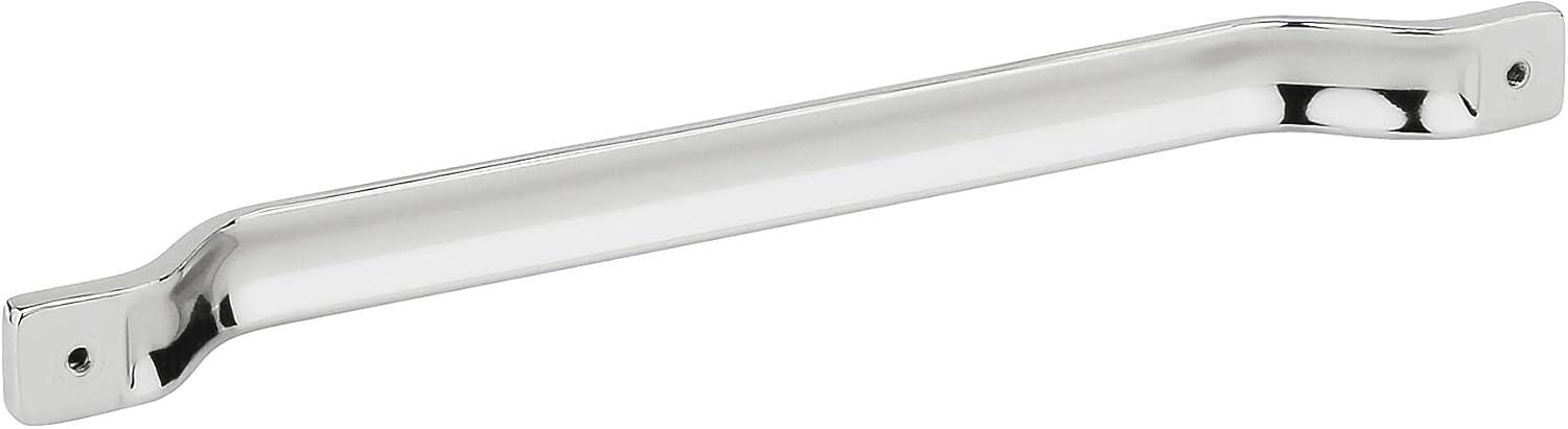 Polished Nickel 10-Inch Cabinet Pull with Mounting Hardware