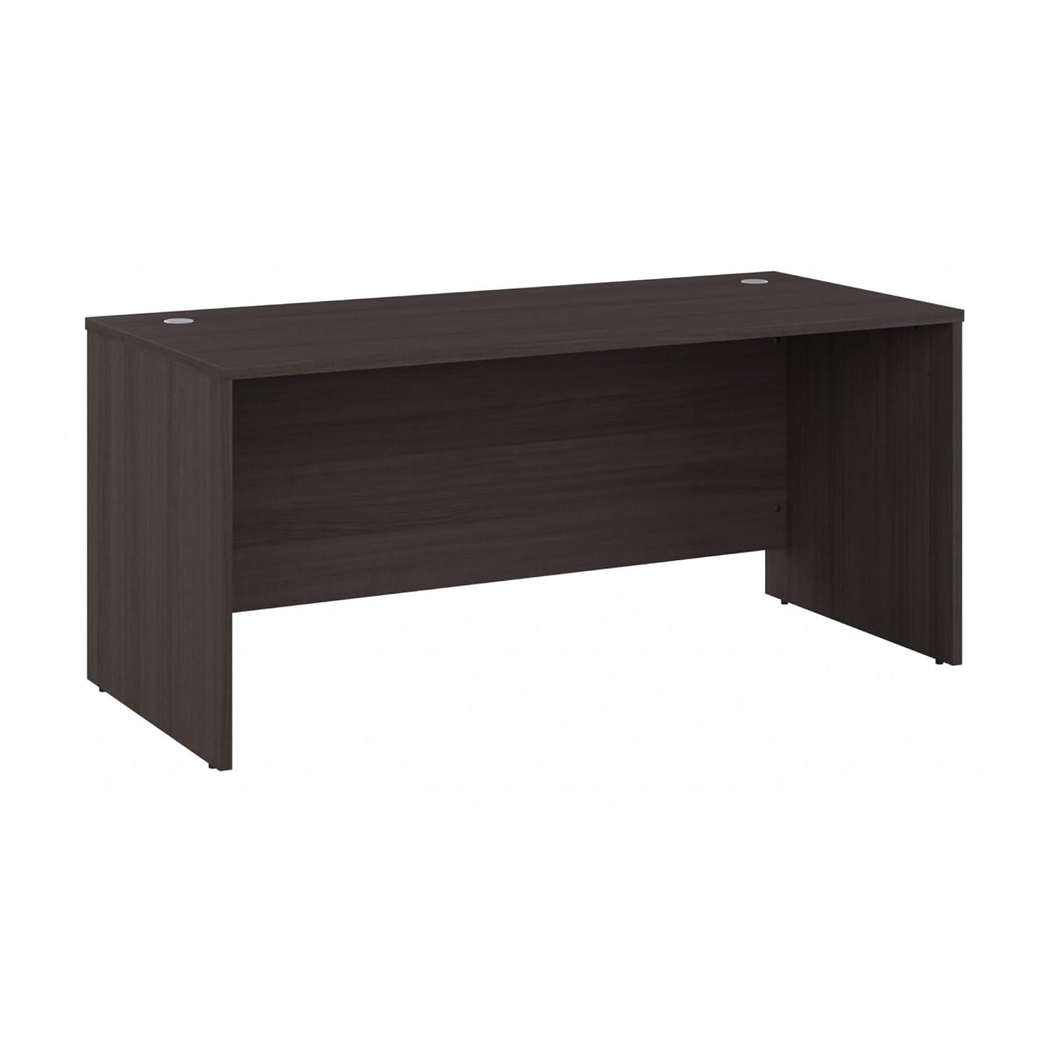Studio C 60W x 30D Office Desk in Storm Gray - Engineered Wood