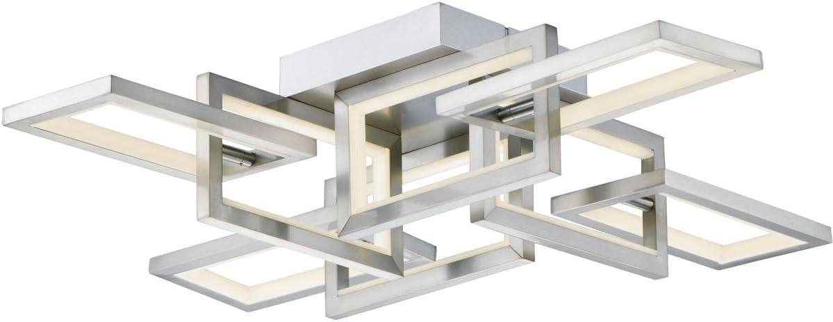 Sataria 8 - Light 29.25" Unique/Statement Geometric LED Flush Mount