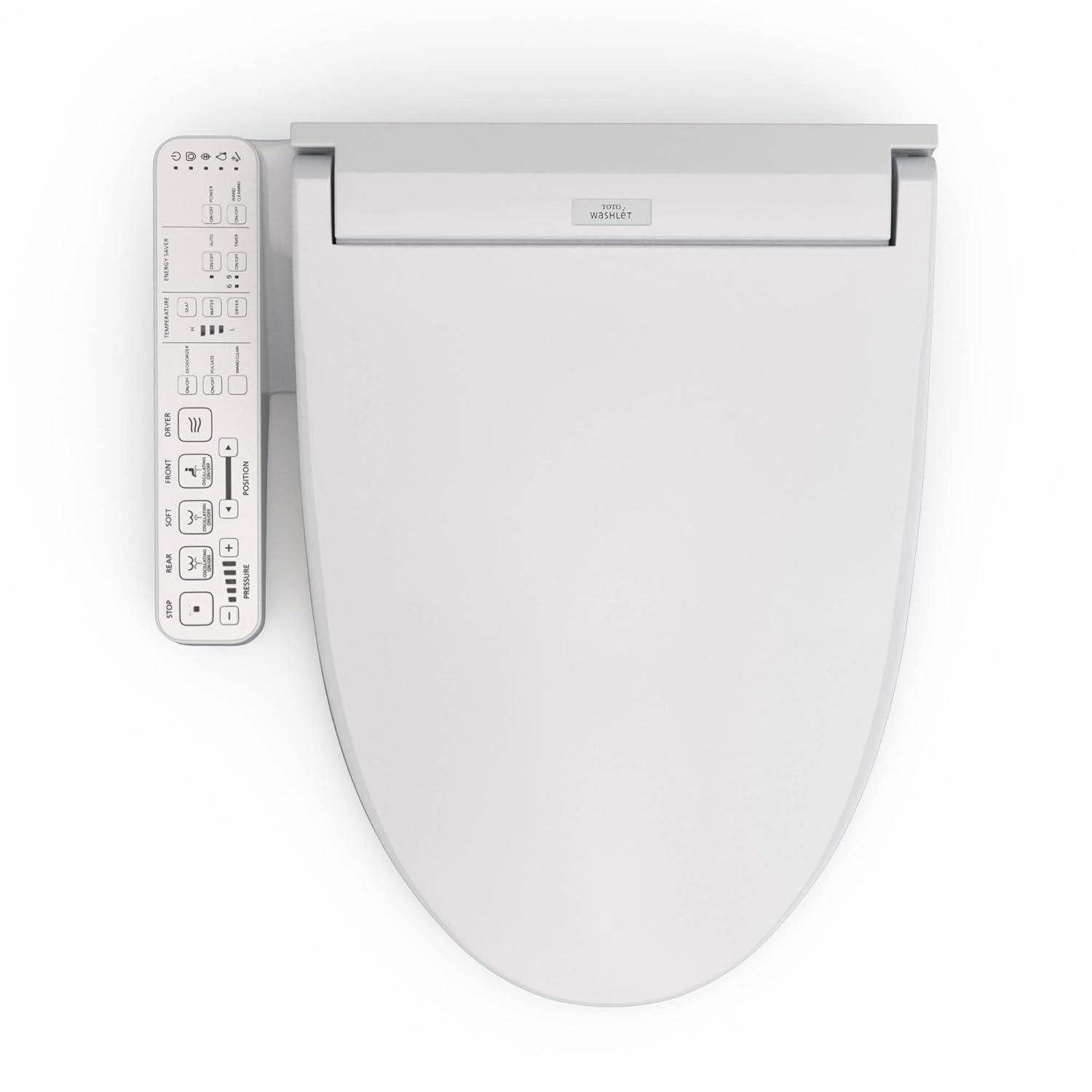 TOTO® WASHLET® C2 Electronic Bidet Toilet Seat with PREMIST and EWATER+ Wand Cleaning, Elongated, Sedona Beige - SW3074#12