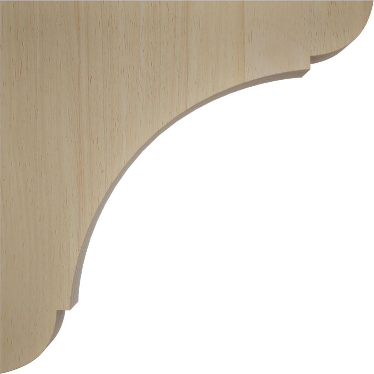 Ekena Millwork Olympic 6'' H x 1.75'' W x 6'' D Solid Wood Standard Bracket