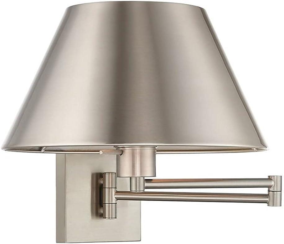 Livex Lighting 1 - Light Wall Light in  Brushed Nickel