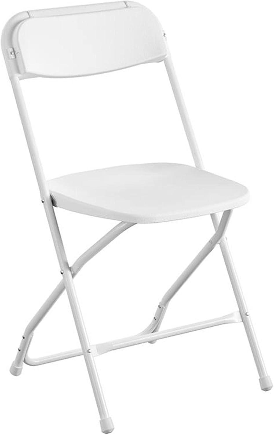 ZOWN Premium Commercial Plastic Stacking, Indoor/Outdoor Folding Chair