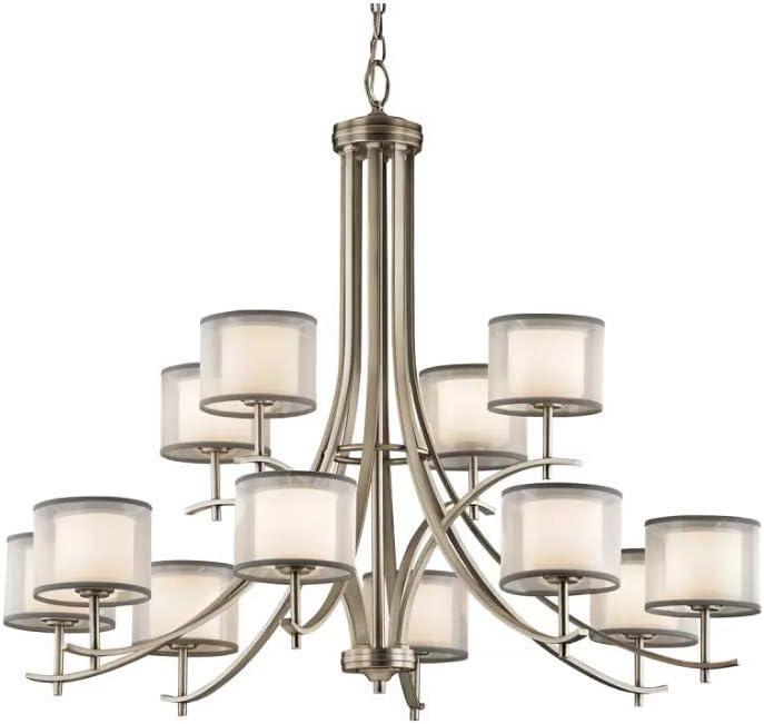 Kichler Lighting - 12 Light Chandelier - Tallie - Twelve Light 2-Tier Chandelier